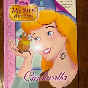 Disney Cinderella Storybook with Pink and Yellow Cover